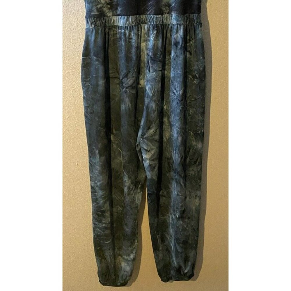 COPY - J for Justify Tie Dye Romper Jumpsuit Jogger 1X Black Henley Neckline Sh… - Picture 7 of 7